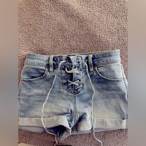 PacSun Jean Shorts with Tie Detailing Size 24